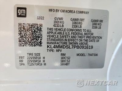 Zdjęcie 12 z 12 samochodu: 2023 BUICK ENCORE GX SELECT VIN:KL4MMDSL7PB091619 - miniatura