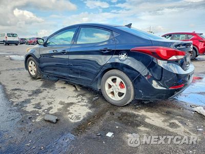 Drugie zdjęcie samochodu z przodu: 2014 HYUNDAI ELANTRA SE VIN:KMHDH4AEXEU108018 - miniatura