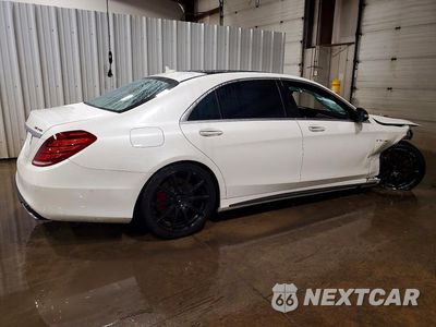 Trzecie zdjęcie samochodu z tyłu: 2016 MERCEDES-BENZ S 65 AMG VIN:WDDUG7KB6GA204882 - miniatura