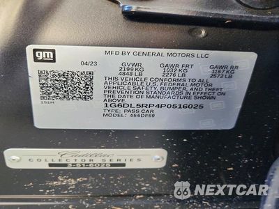 Zdjęcie 12 z 12 samochodu: 2023 CADILLAC CT4-V BLACKWING VIN:1G6DL5RP4P0516025 - miniatura