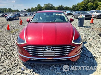 Piąte zdjęcie samochodu w środku: 2023 HYUNDAI SONATA HYBRID BLUE VIN:KMHL24JJ6PA067627 - miniatura