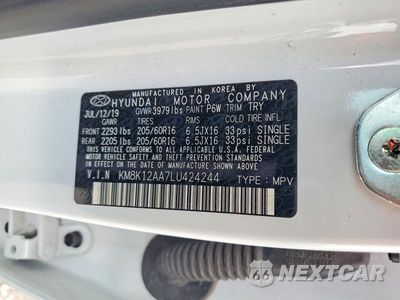 Zdjęcie 13 z 13 samochodu: 2020 HYUNDAI KONA SE VIN:KM8K12AA7LU424244 - miniatura