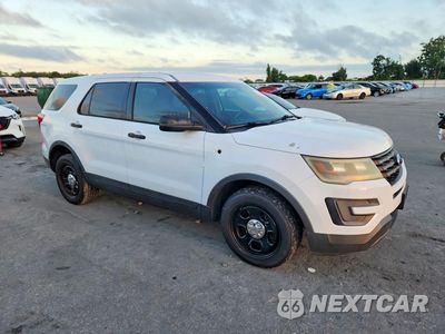 Czwarte zdjęcie samochodu z boku: 2016 FORD EXPLORER POLICE INTERCEPTOR VIN:1FM5K8ARXGGD30625 - miniatura