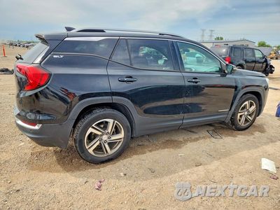 Trzecie zdjęcie samochodu z tyłu: 2018 GMC TERRAIN SLT VIN:3GKALPEV0JL216285 - miniatura
