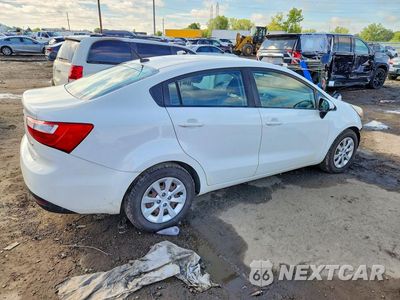 Trzecie zdjęcie samochodu z tyłu: 2013 KIA RIO LX VIN:KNADM4A34D6164499 - miniatura