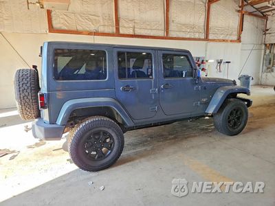 Trzecie zdjęcie samochodu z tyłu: 2014 JEEP WRANGLER UNLIMITED SAHARA VIN:1C4BJWEG7EL272923 - miniatura