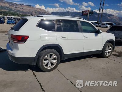 Trzecie zdjęcie samochodu z tyłu: 2019 VOLKSWAGEN ATLAS SE VIN:1V2LR2CA0KC535834 - miniatura