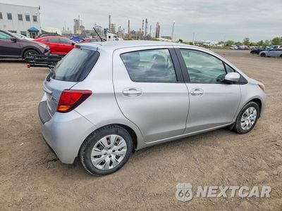 Trzecie zdjęcie samochodu z tyłu: 2015 TOYOTA YARIS 5-DOOR L VIN:VNKKTUD39FA042236 - miniatura