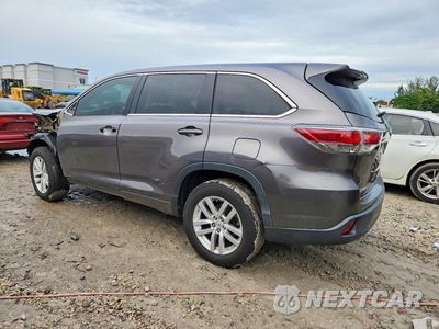 Drugie zdjęcie samochodu z przodu: 2015 TOYOTA HIGHLANDER LE VIN:5TDZARFH2FS016664 - miniatura