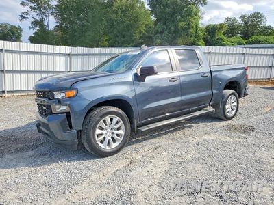 2021 CHEVROLET SILVERADO C1500 CUSTOM 1GCPWBEK1MZ379109 - główne zdjęcie licytacji z USA - miniatura