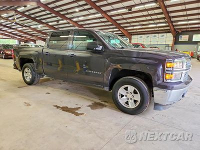 Czwarte zdjęcie samochodu z boku: 2014 CHEVROLET SILVERADO K1500 LT VIN:3GCUKREH2EG518922 - miniatura