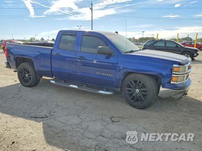 Czwarte zdjęcie samochodu z boku: 2014 CHEVROLET SILVERADO K1500 LT VIN:1GCVKREC0EZ268699 - miniatura
