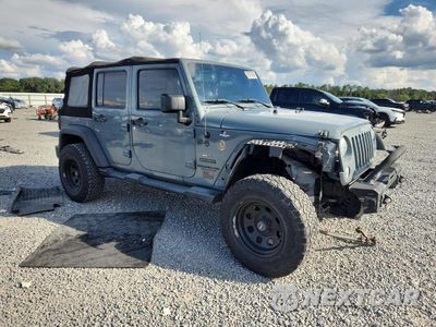 Czwarte zdjęcie samochodu z boku: 2015 JEEP WRANGLER UNLIMITED SPORT VIN:1C4BJWDG3FL588631 - miniatura