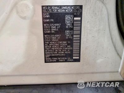 Zdjęcie 13 z 13 samochodu: 2017 NISSAN ROGUE SV VIN:KNMAT2MVXHP552802 - miniatura
