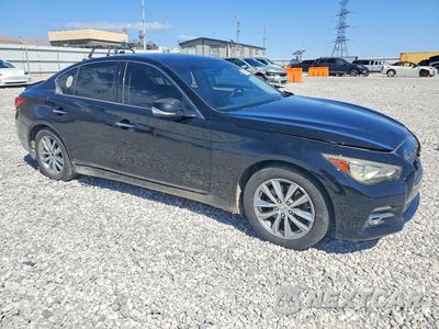 Czwarte zdjęcie samochodu z boku: 2014 INFINITI Q50 BASE VIN:JN1BV7AP8EM671921 - miniatura