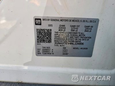 Zdjęcie 13 z 13 samochodu: 2022 CHEVROLET EQUINOX LT VIN:3GNAXTEV4NL134906 - miniatura