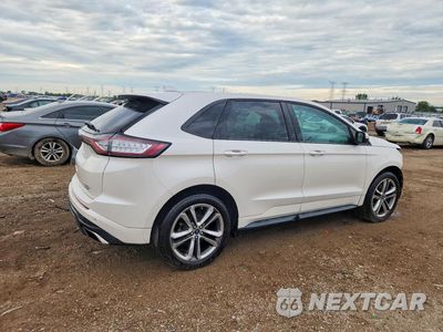 Trzecie zdjęcie samochodu z tyłu: 2015 FORD EDGE SPORT VIN:2FMTK4AP6FBC30414 - miniatura