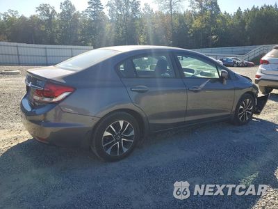 Trzecie zdjęcie samochodu z tyłu: 2015 HONDA CIVIC EX VIN:19XFB2F84FE027831 - miniatura