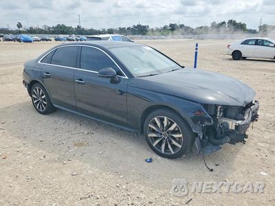 Czwarte zdjęcie samochodu z boku: 2021 AUDI A4 PREMIUM PLUS 40 VIN:WAUBBAF40MA032284 - miniatura
