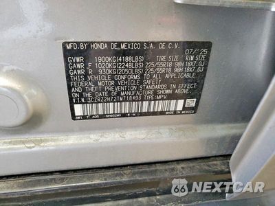 Zdjęcie 13 z 13 samochodu: 2026 HONDA HR-V EXL VIN:3CZRZ2H72TM718493 - miniatura