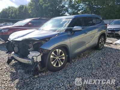 2021 TOYOTA HIGHLANDER XLE 5TDGZRBH5MS155609 - główne zdjęcie licytacji z USA - miniatura
