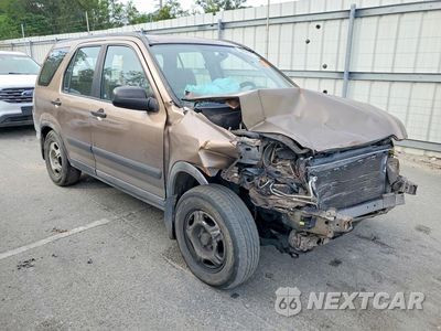 Czwarte zdjęcie samochodu z boku: 2002 HONDA CR-V LX VIN:JHLRD68402C019903 - miniatura