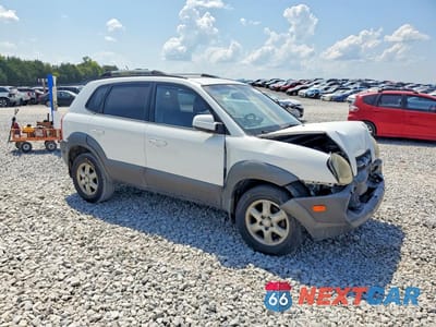 Czwarte zdjęcie samochodu z boku: 2005 HYUNDAI TUCSON GLS VIN:KM8JN72D05U085867 - miniatura