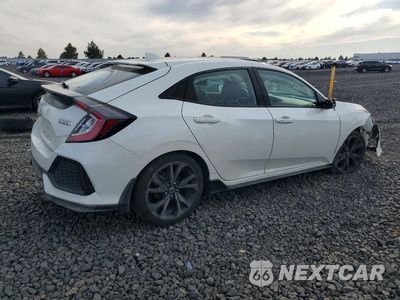 Trzecie zdjęcie samochodu z tyłu: 2019 HONDA CIVIC SPORT TOURING VIN:SHHFK7H96KU404472 - miniatura