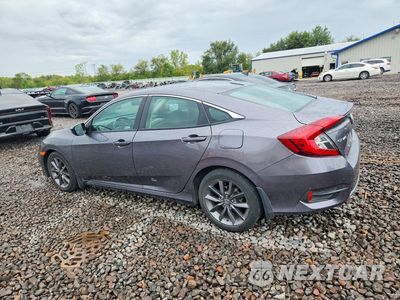Drugie zdjęcie samochodu z przodu: 2021 HONDA CIVIC EXL VIN:19XFC1F72ME002650 - miniatura