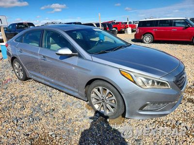 Czwarte zdjęcie samochodu z boku: 2016 HYUNDAI SONATA LIMITED VIN:5NPE34AFXGH435807 - miniatura