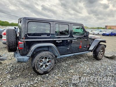 Trzecie zdjęcie samochodu z tyłu: 2020 JEEP WRANGLER UNLIMITED RUBICON VIN:1C4HJXFG2LW201672 - miniatura