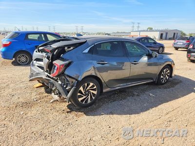 Trzecie zdjęcie samochodu z tyłu: 2019 HONDA CIVIC LX VIN:SHHFK7H35KU219549 - miniatura