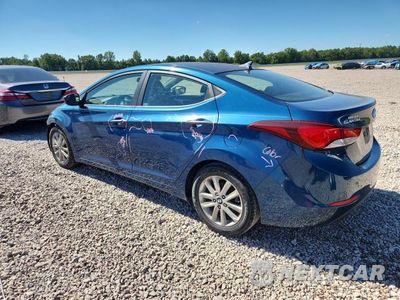 Drugie zdjęcie samochodu z przodu: 2014 HYUNDAI ELANTRA SE VIN:KMHDH4AE2EU083180 - miniatura
