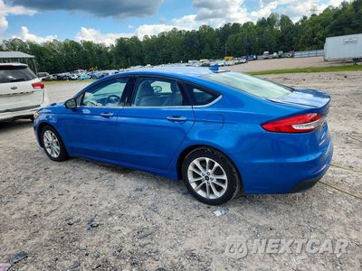 Drugie zdjęcie samochodu z przodu: 2020 FORD FUSION SEL VIN:3FA6P0MU6LR176712 - miniatura