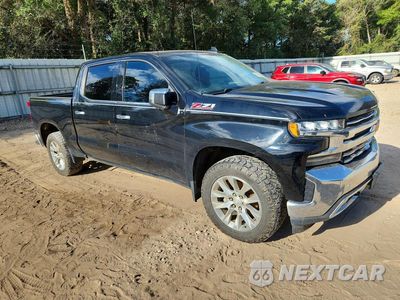 Czwarte zdjęcie samochodu z boku: 2020 CHEVROLET SILVERADO K1500 LTZ VIN:3GCUYGED9LG454407 - miniatura