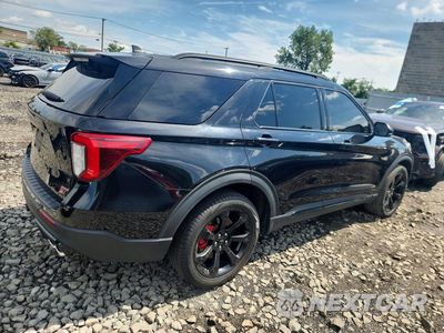 Trzecie zdjęcie samochodu z tyłu: 2024 FORD EXPLORER ST VIN:1FM5K8GC9RGA20357 - miniatura