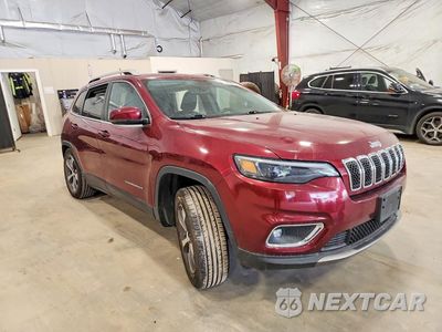Czwarte zdjęcie samochodu z boku: 2019 JEEP CHEROKEE LIMITED VIN:1C4PJMDX4KD420849 - miniatura