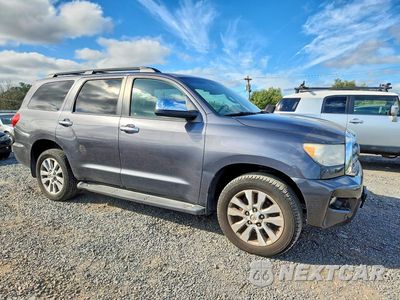 Czwarte zdjęcie samochodu z boku: 2011 TOYOTA SEQUOIA LIMITED VIN:5TDJY5G19BS053594 - miniatura