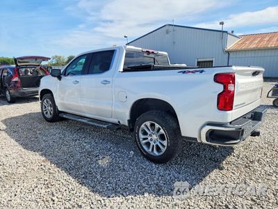 Drugie zdjęcie samochodu z przodu: 2022 CHEVROLET SILVERADO K1500 LTZ VIN:3GCUDGET3NG677127 - miniatura