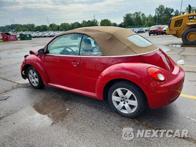 Drugie zdjęcie samochodu z przodu: 2007 VOLKSWAGEN NEW BEETLE CONVERTIBLE VIN:3VWPF31Y17M414511 - miniatura