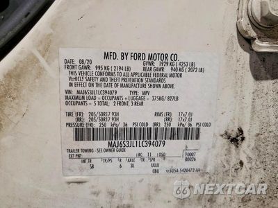 Zdjęcie 13 z 13 samochodu: 2020 FORD ECOSPORT SES VIN:MAJ6S3JL1LC394079 - miniatura
