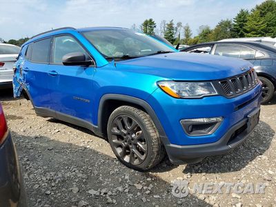 Czwarte zdjęcie samochodu z boku: 2021 JEEP COMPASS 80TH EDITION VIN:3C4NJDEB1MT565466 - miniatura