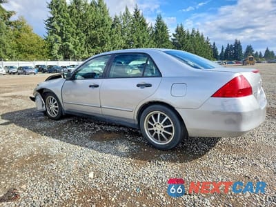 Drugie zdjęcie samochodu z przodu: 2007 HONDA ACCORD VALUE VIN:1HGCM56127A066134 - miniatura