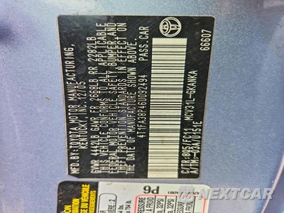 Zdjęcie 12 z 12 samochodu: 2006 TOYOTA CAMRY SOLARA SE V6 VIN:4T1FA38P46U092494 - miniatura