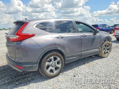 Trzecie zdjęcie samochodu z tyłu: 2019 HONDA CR-V EX VIN:5J6RW1H51KL007336 - miniatura
