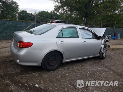 Trzecie zdjęcie samochodu z tyłu: 2009 TOYOTA COROLLA BASE VIN:1NXBU40EX9Z006017 - miniatura
