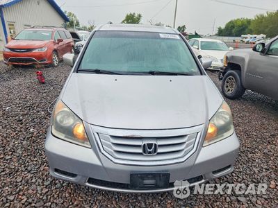 Piąte zdjęcie samochodu w środku: 2010 HONDA ODYSSEY EXL VIN:5FNRL3H67AB080120 - miniatura