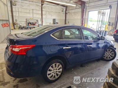 Trzecie zdjęcie samochodu z tyłu: 2019 NISSAN SENTRA S VIN:3N1AB7AP8KY246082 - miniatura