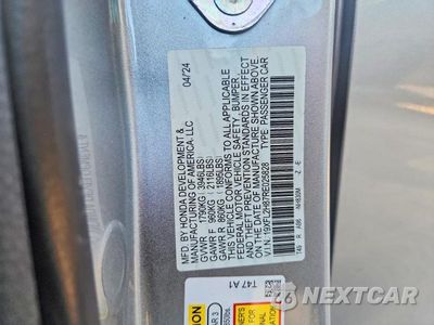 Zdjęcie 12 z 12 samochodu: 2024 HONDA CIVIC SPORT VIN:19XFL2H87RE025828 - miniatura