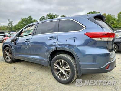 Drugie zdjęcie samochodu z przodu: 2017 TOYOTA HIGHLANDER LE VIN:5TDBZRFH1HS442911 - miniatura